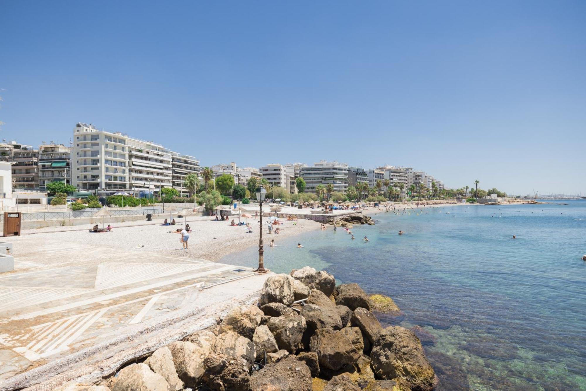 Athens Riviera, Seaview, Beachfront, Lux Apartment On Starbucks Building Εξωτερικό φωτογραφία