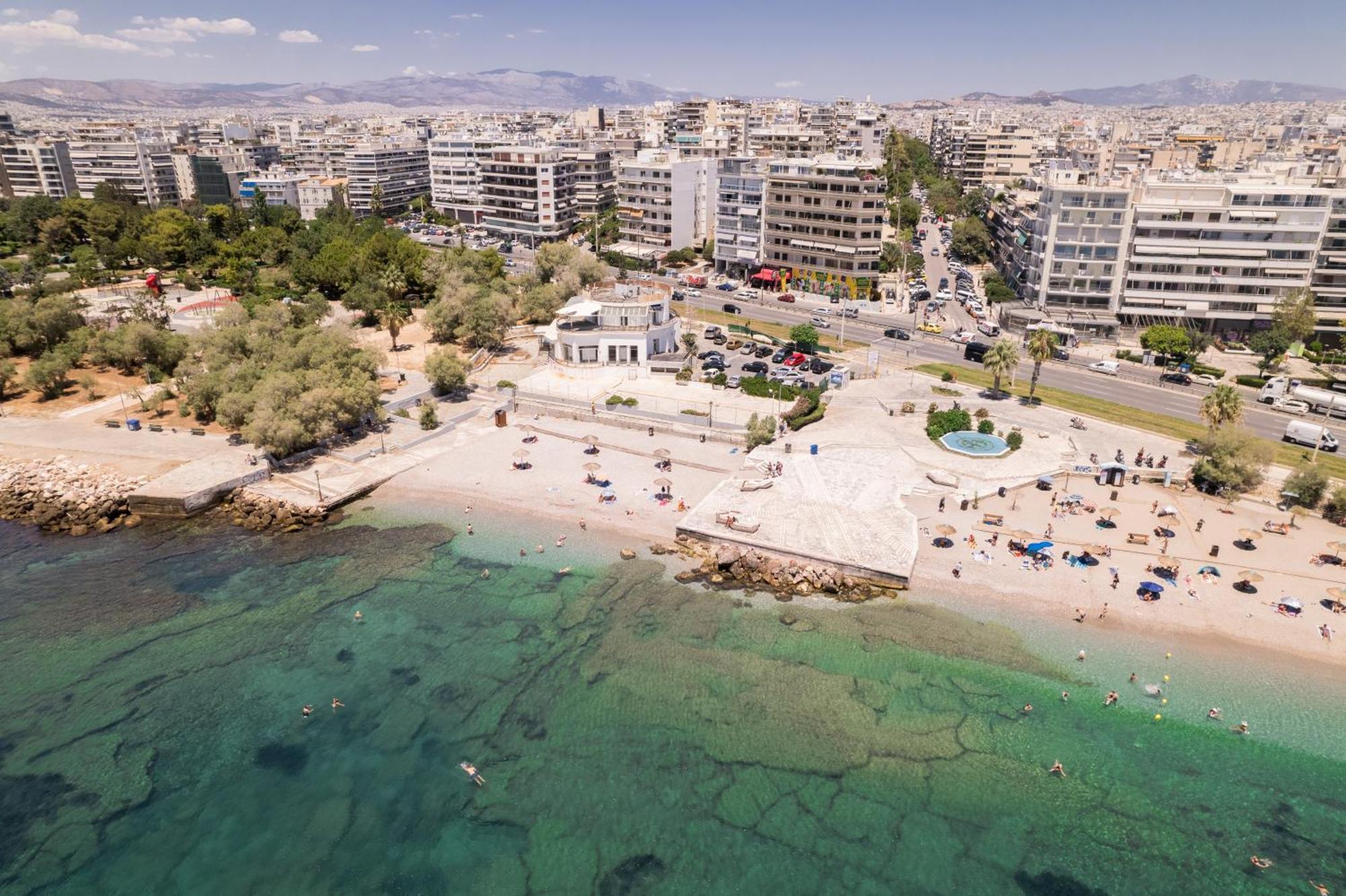 Athens Riviera, Seaview, Beachfront, Lux Apartment On Starbucks Building Εξωτερικό φωτογραφία