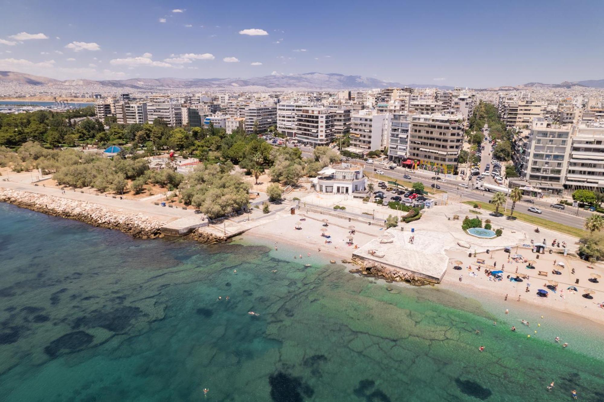 Athens Riviera, Seaview, Beachfront, Lux Apartment On Starbucks Building Εξωτερικό φωτογραφία
