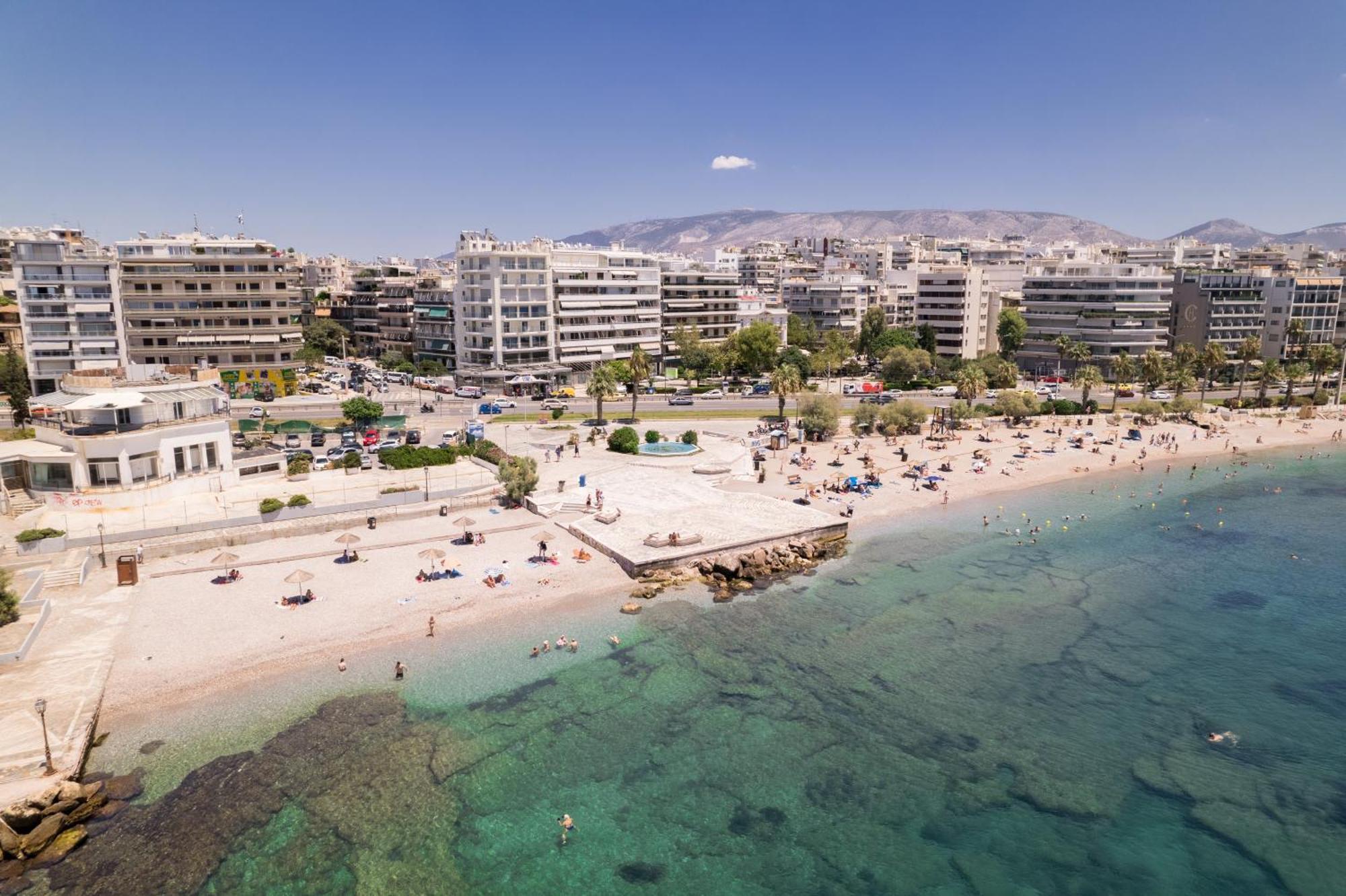 Athens Riviera, Seaview, Beachfront, Lux Apartment On Starbucks Building Εξωτερικό φωτογραφία